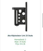 Lint/ hoek en klipisolatoren, Dieren en Toebehoren, Stalling en Weidegang
