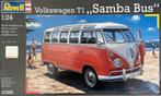 Revell VW Samba bus 1/24, Nieuw, Revell, Ophalen of Verzenden, Groter dan 1:32