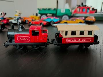 Matchbox Locomotief & Coupe - Vintage Speelgoed beschikbaar voor biedingen