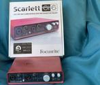 Focusrite Scarlett 6i6 USB Audio interface geluidskaart kr, Computers en Software, Geluidskaarten, Ophalen of Verzenden, Zo goed als nieuw