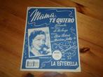 Mama te quiero - roberti / jollet - la esterella, Gebruikt, Gitaar, Ophalen of Verzenden, Artiest of Componist