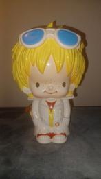 Ryu 1977 Japans personage Rune Naito vintage spaarpot, Ophalen of Verzenden, Zo goed als nieuw, Steen, Aardewerk of Keramiek, Strip- of Tekenfilmfiguur