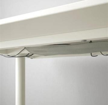 Ikea Bekant bureau wit, 160x110cm - afbeelding 4
