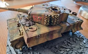 Tiger I - af te maken - AFV club 1/35 - geairbrushed beschikbaar voor biedingen