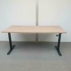 Slinger verstelbaar zit-sta bureau 200x80 cm – zwart frame, Ophalen of Verzenden, Nieuw