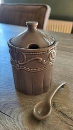 COUNTRYFIELD suikerpotje met lepeltje en twee schaaltjes, Huis en Inrichting, Keuken | Servies, Ophalen of Verzenden, Overige stijlen