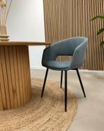 6x Kick eetkamerstoel Dean blauw, Blauw, Nieuw, Ophalen of Verzenden, /