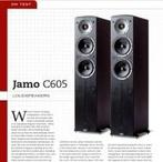 Jamo c605 black, Audio, Tv en Foto, Luidsprekers, Ophalen of Verzenden, Zo goed als nieuw, Front, Rear of Stereo speakers, Jamo