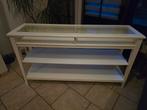 Liatorp Ikea dressoir wit, Huis en Inrichting, Tafels | Sidetables, Ophalen, Gebruikt, 100 tot 150 cm, Glas