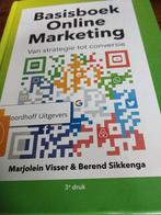 Basisboek online marketing, Ophalen of Verzenden, Zo goed als nieuw