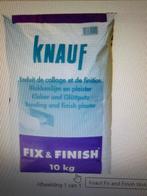 Knauf Fix & Finish 25kg per zak - Dunpleister, Doe-het-zelf en Verbouw, Wit, Nieuw, Beits, Ophalen of Verzenden