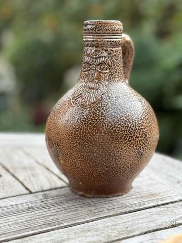 Klein Baardmannetje Kruik - 18cm beschikbaar voor biedingen