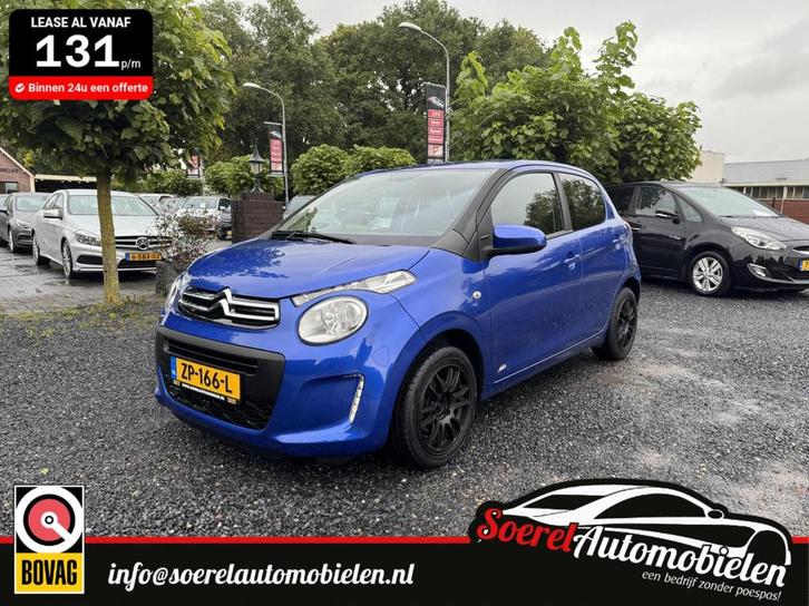 Citroen C1 1.0 VTi Feel 98934km 5 deurs lm velgen, Auto's, Citroën, Bedrijf, Te koop, C1, ABS, Airbags, Airconditioning, Alarm