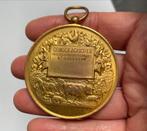 Vergulde Franse medaille van de Comice Agricole, Postzegels en Munten, Penningen en Medailles, Ophalen of Verzenden, Overige materialen