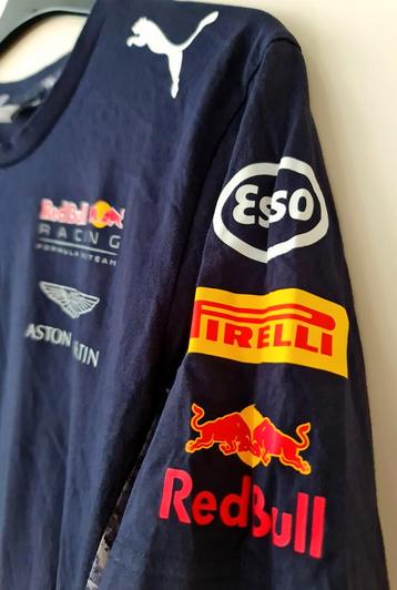 Formule 1 shirt 2018 Red Bull Puma Aston Martin Esso maat M beschikbaar voor biedingen