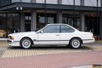 BMW 6 Serie M635 CSI (bj 1988), Auto's, Lederen bekleding, Zwart, 4 stoelen, Wit