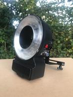 Ringflitser 400Ws op 220V of accu, Ophalen of Verzenden, Zo goed als nieuw, Lamp of Flitsset