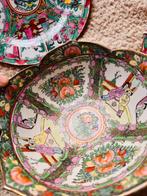 Chinees Porselein Set - Kom & Borden Antiek Design, Antiek en Kunst, Ophalen of Verzenden