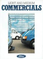 Folder Ford Light & Medium Commercials (Engelse uitg. 1987), Verzenden, Gelezen, Ford