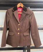 Red Horse wedstrijdjasje bruin mt 176, zgan, Dieren en Toebehoren, Paardrijkleding, Kinderen, Dressuur, Ophalen of Verzenden, Zo goed als nieuw