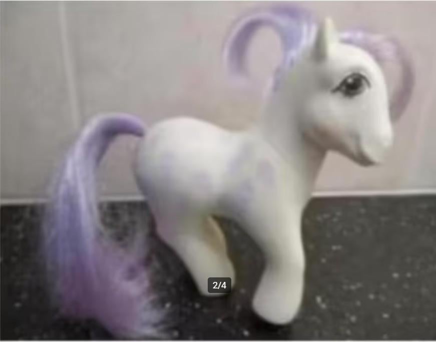 1987 MY LITTLE PONY SCOOPS Made in HONG KONG, Verzamelen, Speelgoed, Verzenden, Gebruikt