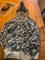 Bape full zip hoodie, Kleding | Heren, Truien en Vesten, Nieuw, Blauw, Maat 48/50 (M), Ophalen of Verzenden