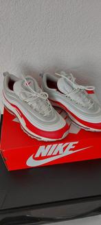 Nike Air Max 97 - Wit/Rood, Wit, Nike, Ophalen of Verzenden, Sneakers of Gympen
