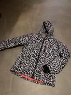 Skijack met panterprint en zwarte softshell broek., Ophalen of Verzenden, Zo goed als nieuw, Meisje, Broek