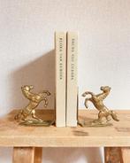 Set van twee messing boekensteunen, Ophalen of Verzenden, Koper