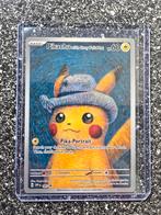 Pikachu van Gogh Promo Kaart, Ophalen of Verzenden, Zo goed als nieuw, Losse kaart