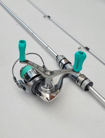 CUSTOMIZED finesse spinhengel combo — NIEUW  beschikbaar voor biedingen