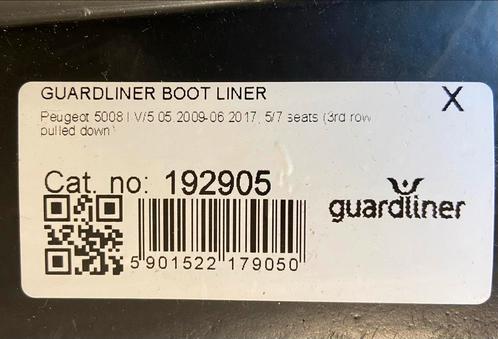 Peugeot 5008 Kofferbakmat Guardliner, Auto diversen, Kofferbakmatten, Gebruikt, Ophalen of Verzenden