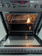 Nette Inventum VFG6034WGZWA - Vrijstaand gasfornuis zwart, Witgoed en Apparatuur, Fornuizen, Refurbished, Gas, Magnetron, Vrijstaand