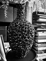 Prachtige colmore vaas black flower NIEUW, Ophalen, Zwart, Minder dan 50 cm, Glas