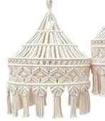 Macramé lampenkap (nieuw), Huis en Inrichting, Ophalen of Verzenden, Nieuw