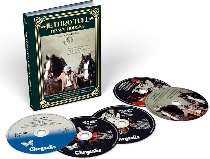 Jethro Tull - Heavy Horses 3CD+2DVD Ltd Ed. - NIEUW/SEALED, Cd's en Dvd's, Cd's | Rock, Nieuw in verpakking, Progressive, Verzenden