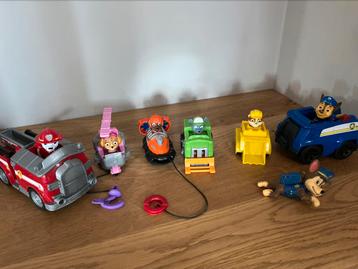 Paw Patrol voertuigen en poppetjes beschikbaar voor biedingen