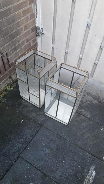 Te koop mooie antieke bak voor kaarsen  beschikbaar voor biedingen