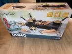 NIEUW Ongebruikt - Gourmetstel met wokpannentjes - 4x, Ophalen of Verzenden, Nieuw