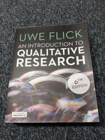 Uwe flick- An introduction to qualitative research, Boeken, Studieboeken en Cursussen, Ophalen of Verzenden, Zo goed als nieuw