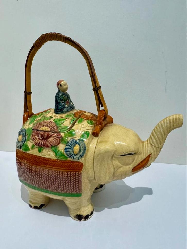Japanse banko theepot, Antiek en Kunst, Antiek | Porselein, Ophalen of Verzenden