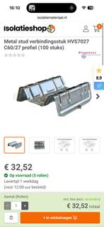 Metal stud verbindingsstuk, Ophalen of Verzenden, Nieuw