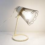 Vintage Philips jaren 50 tafellamp., Minder dan 50 cm, Gebruikt, Ophalen of Verzenden, Metaal