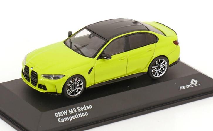 BMW M3 G80 Competition Limousine, 1/43, Solido, Hobby en Vrije tijd, Modelauto's | 1:43, Nieuw, Auto, Solido, Ophalen of Verzenden