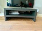 Grijze Tv-meubel met Opbergruimte, Ophalen, Overige materialen, Gebruikt, 100 tot 150 cm