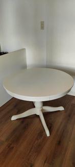 IKEA Ingatorp uitschuifbare eettafel 110/155cm, Huis en Inrichting, Tafels | Eettafels, Ophalen, Zo goed als nieuw, Vijf personen of meer