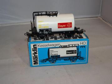 Marklin 4647 ketelwagon Bayer USTINEX NIEUW OVP zeldza(#913) beschikbaar voor biedingen