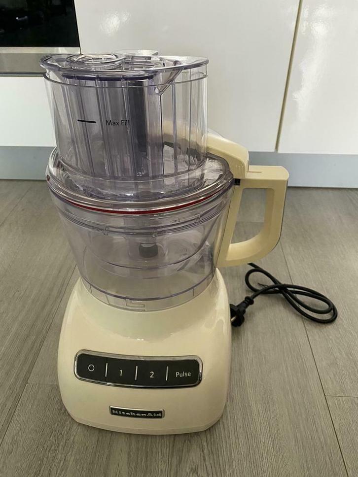 KitchenAid Foodprocessor Amandel wit nieuw, Huis en Inrichting, Keuken | Keukenbenodigdheden, Nieuw, Ophalen of Verzenden