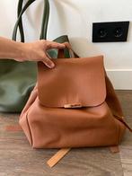 Design Tas Cognac & Olijfgroen, Ophalen of Verzenden, Zo goed als nieuw, 40 cm of meer