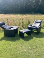 De Sede DS-50 fauteuil (2x) en DS-50 ottoman, Ophalen, Zo goed als nieuw, 50 tot 75 cm